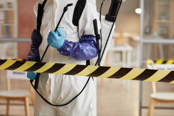 Professional Biohazard technician working in Midland, PA